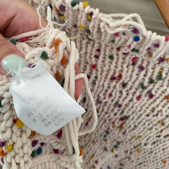 Vici Confetti Distressed Sweater - Picture 6 of 6